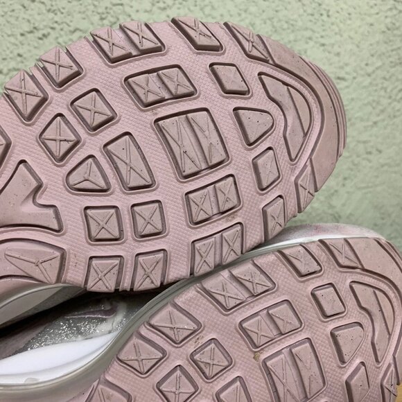 RARE 🚀 Nike Air Max 97 ‘Particle Rose’ Glitter Flow Pack AT0071-600 Sz 7.5 - Picture 9 of 10